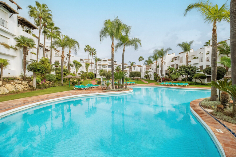 Pool, Cozy Garden Apartment by Sea, Málaga