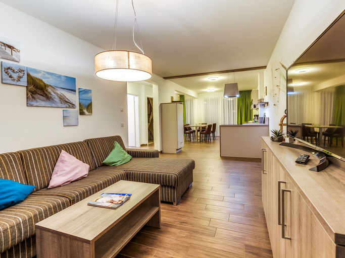 Living area, Luxuriose Ferienwohnung am Stormthaler See, Leipzig