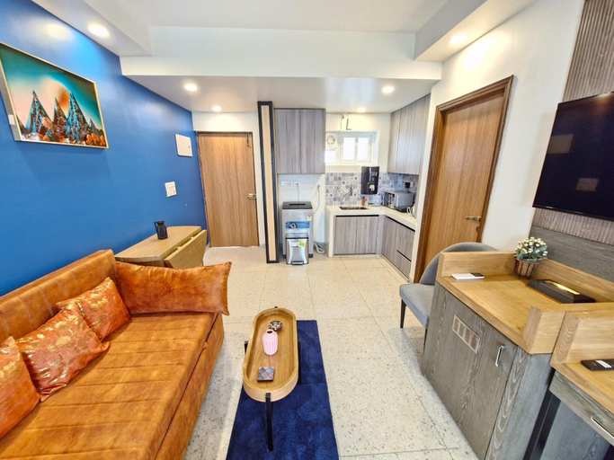 Living room 5, Sereno By Dancenter 1bhk Apartment In Siolim, North Goa