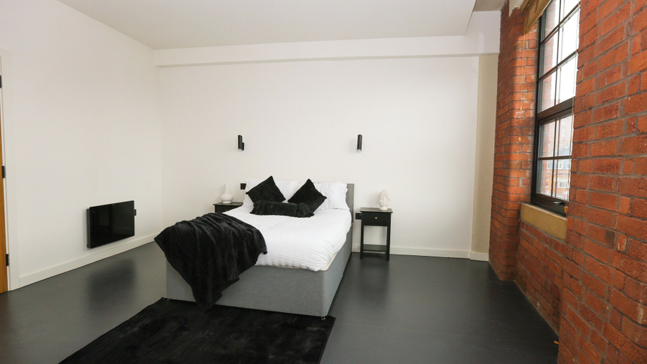 Bedroom 4, The Nichols Building Spacious 3-bedroom Apartment, Sheffield