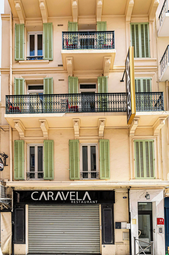 Exterior detail, Hotel Avaton - Deluxe Balcony Bedroom - Cannes Palais, Alpes-Maritimes
