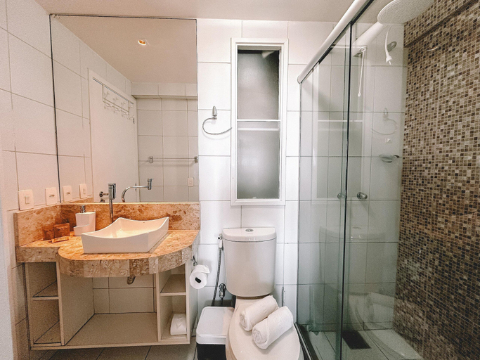 Bathroom 3, Flats Beach Village - Praia do Futuro, Fortaleza
