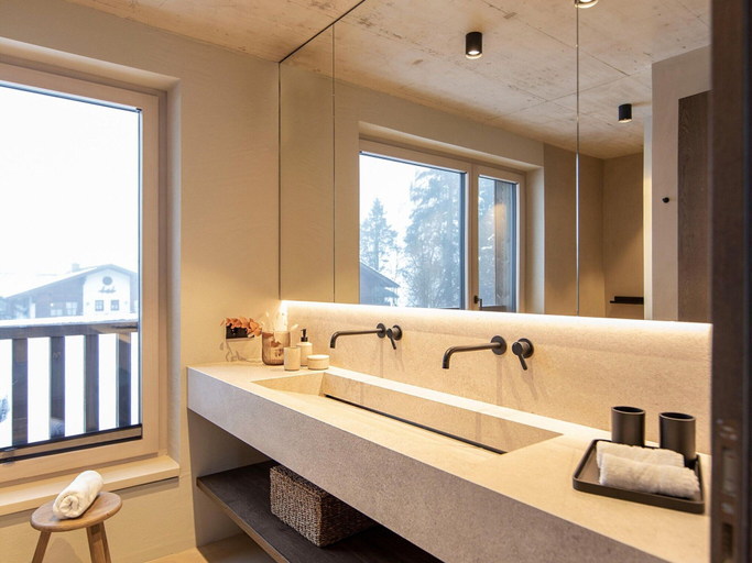 Bathroom 2, Premium Holiday Apartment With Balcony and Sauna, Liezen