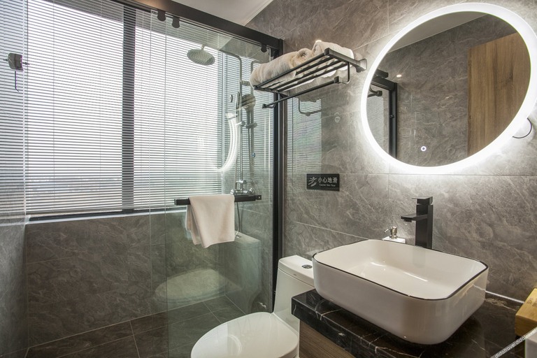 Bathroom 3, VX Hotel Changzhou Wujin Gaoxin District Nanxiashu Mosaic, Changzhou