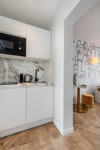 Private kitchen 5, Charming Studio - 2P - Pigalle/sacre-coeur, Paris