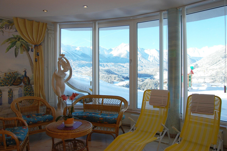 Living room, Apartment in Pitztal With Mountain Views, Imst