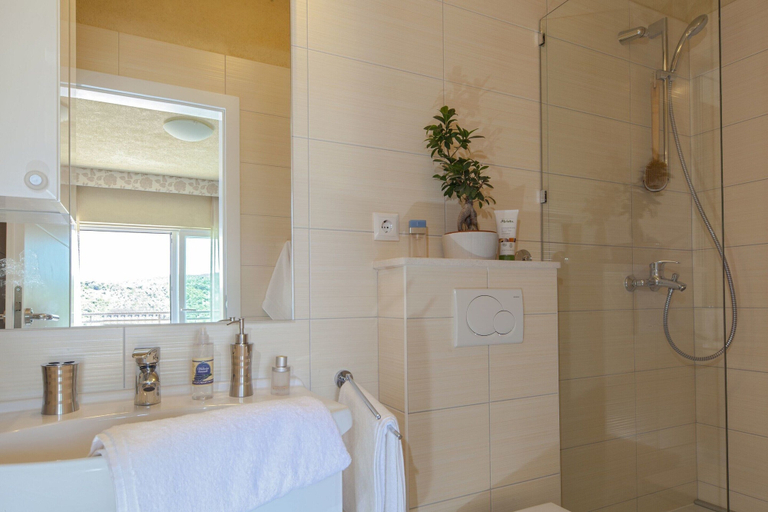 Bathroom 4, Modern Villa in Povlja With Pool, Selca
