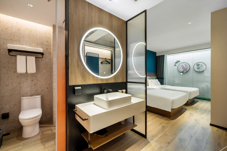Bathroom 3, Ni Hao Hotel (Quanzhou Shaolinsi Donghujie), Quanzhou