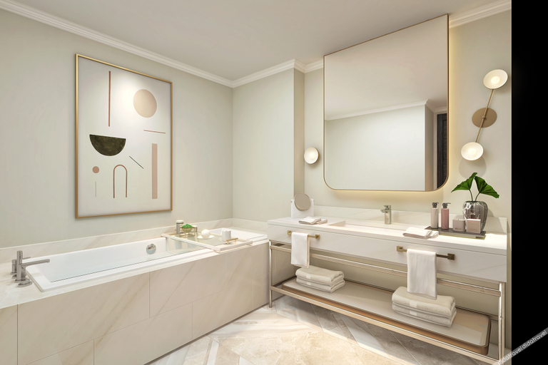 Bathroom 5, Address Marassi Golf Resort, El Alamein