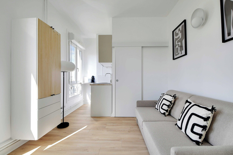 Living area 2, Cosy Studio for 2 People - Malakoff, Hauts-de-Seine