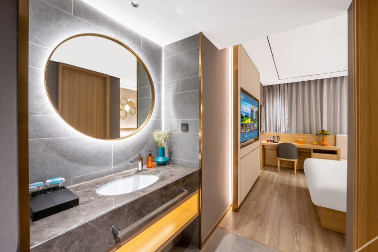 Bathroom 3, Orange Hotel Shenzhen Nanshan Subway Station, Shenzhen