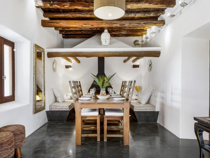 Dining 3, Rural Hideaway Villa in Stcarlos, Baleares