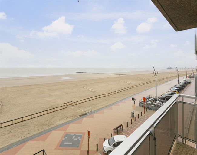 Balcony 4, Flat in Blankenberge Near Belgium Pier, West-Vlaanderen