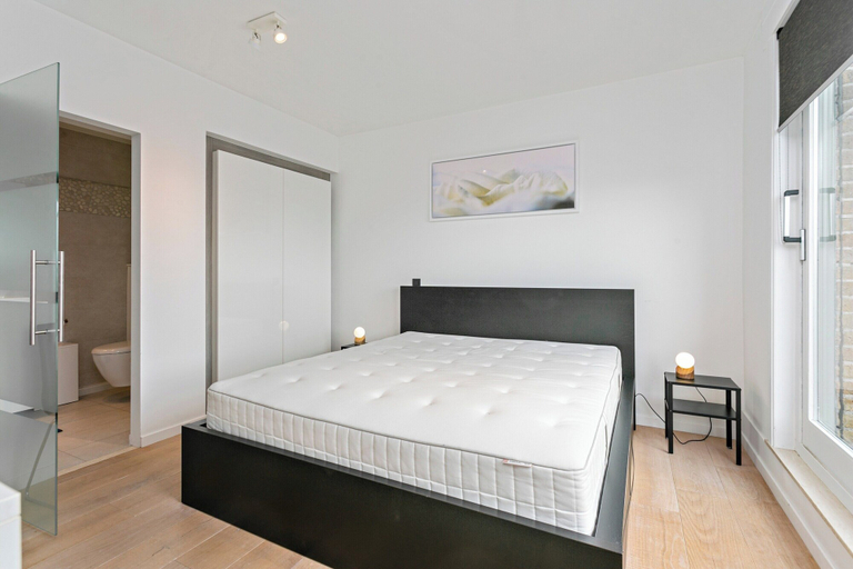 Bedroom 3, Penthouse in Blankenberge Near the Beach, West-Vlaanderen