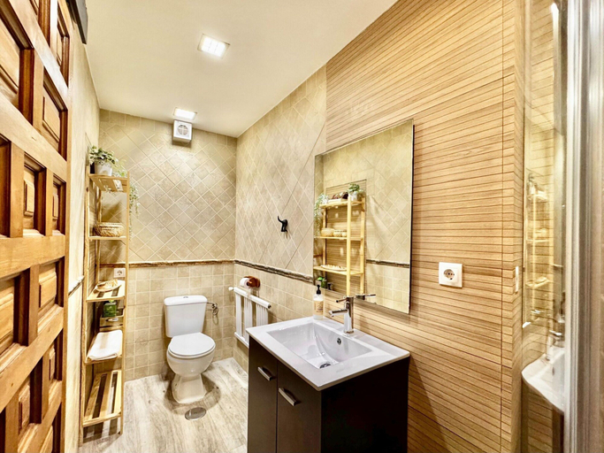 Bathroom 3, Apartment in Galapagar With Private Terrace, Madrid
