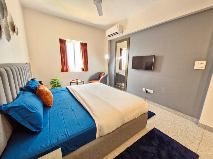 Room 2, Sereno By Dancenter 1bhk Apartment In Siolim, North Goa