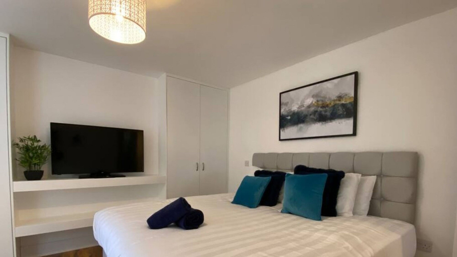 Bedroom 4, De Parys Self Catering Flat 2 in Bedford, Bedfordshire