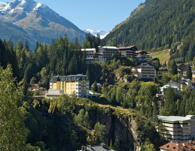 View from property 3, Apartment in Bad Gastein Near Ski Lifts, Sankt Johann im Pongau