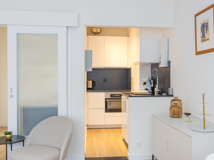 Private kitchen 2, Spacious Studio Near Seafront, West-Vlaanderen