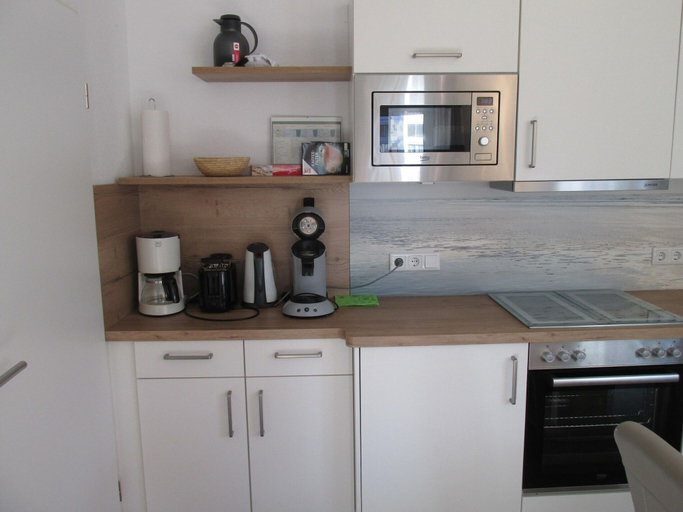Private kitchen 3, Ferienwohnung im Erdgeschoss in Nessmersiel, Aurich