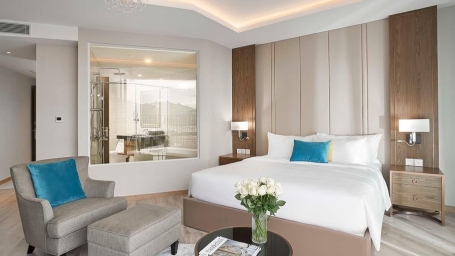Bedroom, Sea View Partial  at Panorama Nha Trang Free Pool, Nha Trang