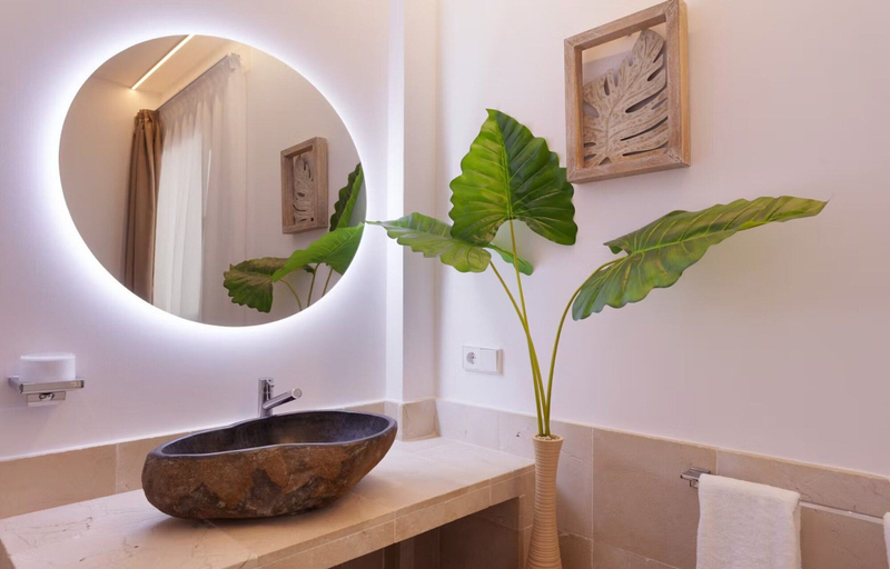 Bathroom 4, Villa With Salt Water Pool, Baleares