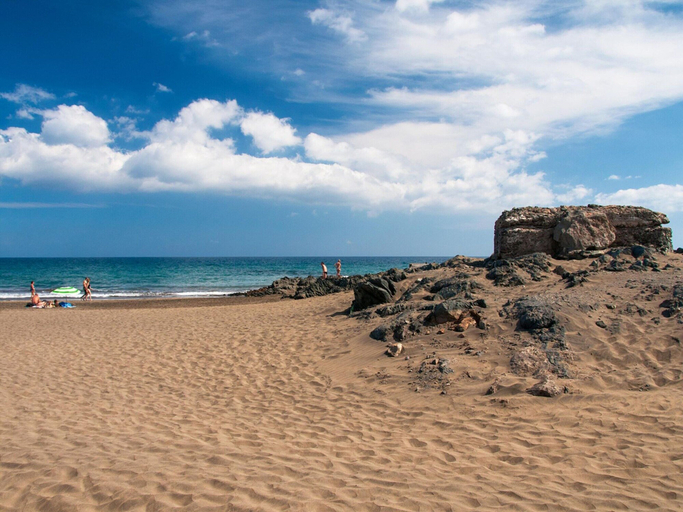 View from property 2, Studio in Gran Canaria Near Golden Beaches, Las Palmas