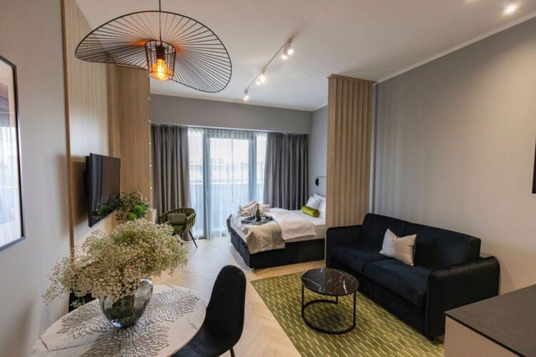Living area 5, Apartment in Szczecin With Pool and Sauna, Szczecin