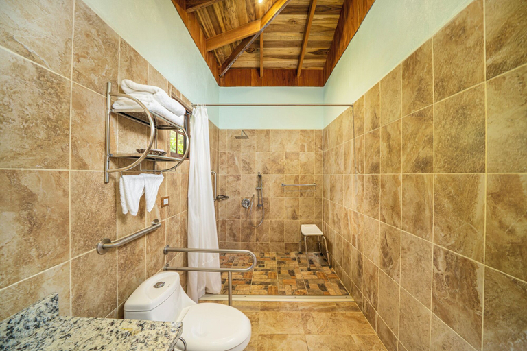 Bathroom 4, Beachfront Bungalows Hotel, Talamanca