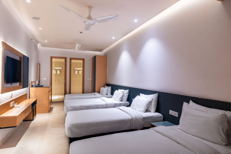 Bedroom 5, Krishna's Courtyard - Hotel & Convention, Cuttack
