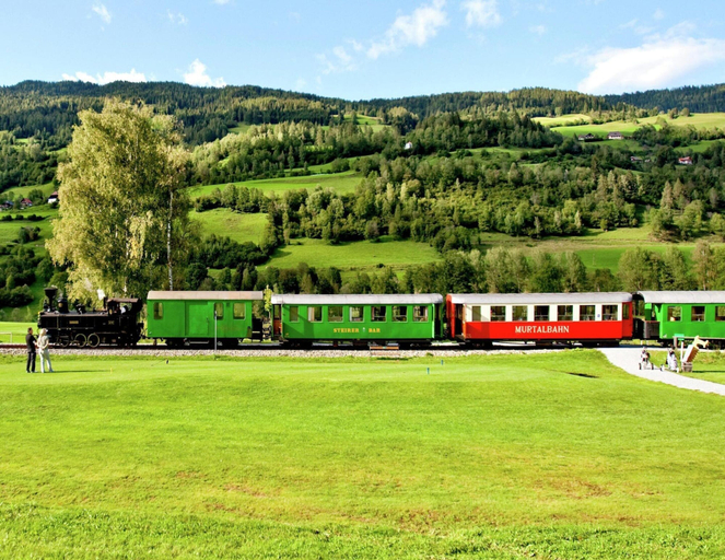 View from property 3, Lively Apartment Near the ski Area, Murau