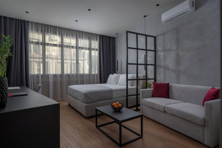 Bedroom 3, Hebrard Industrial Suites, Central Macedonia