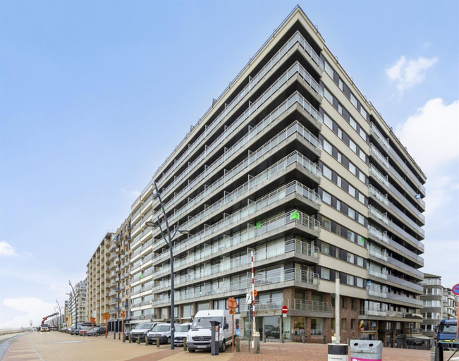 Exterior & Views 1, Studio in Blankenberge With Stunning Sea View, West-Vlaanderen