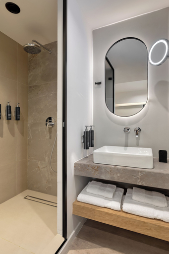 Bathroom 4, Hilton Garden Inn Athens Syggrou Avenue, Attica