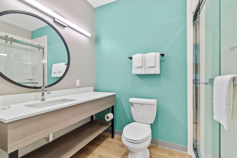 Bathroom 4, Echo Suites Extended Stay Dallas Plano/Richardson, Collin