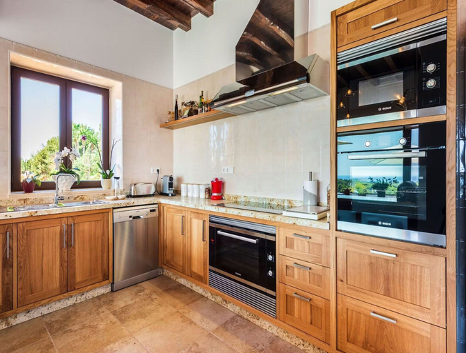 Private kitchen 2, Holiday Home With Children Play Area, Baleares