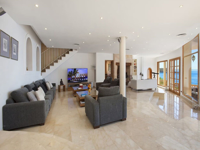 Living room, Villa in Tranquil Location, Baleares