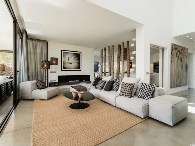 Living area 3, Modern Villa With Minimalistic Decor, Baleares