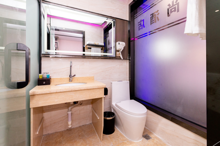 Bathroom 3, DingShang Hotel, Dongguan