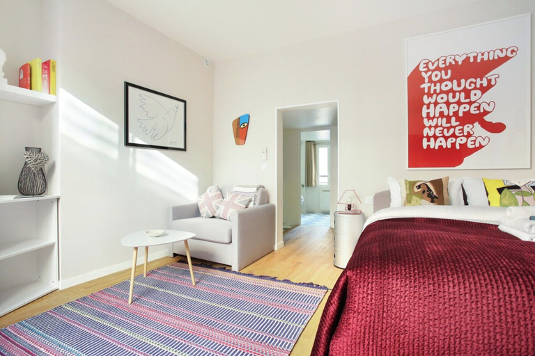 Bedroom 3, Sublime and new Studio Le Marais / Beaubourg, Paris