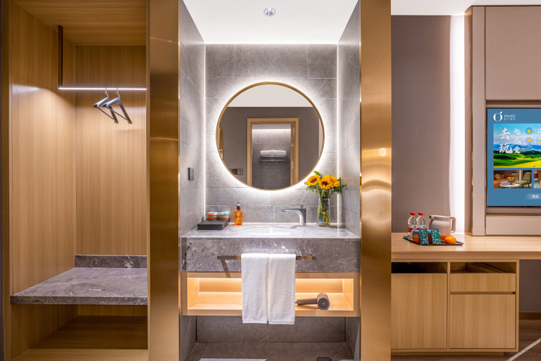 Bathroom 3, Orange Hotel Dezhou Development Zone, Dezhou