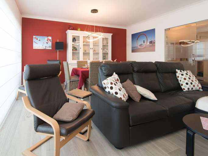 Living room 3, Phenomenal sea View Apartment in Ostend, West-Vlaanderen