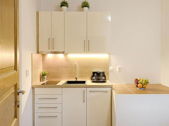 Private kitchen 5, Spacious Villa With Lush Garden, Semily