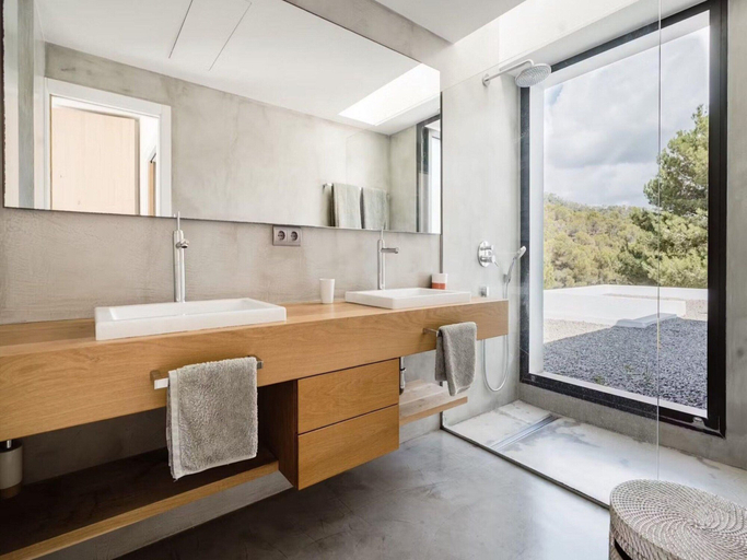 Bathroom 5, Modern Villa With Minimalistic Decor, Baleares