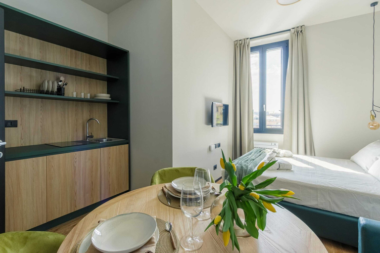 Room 4, Cozy and Central Studio in Bovisa, Milan, Milano