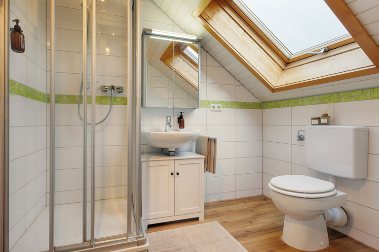 Bathroom 3, homie stay süßenmühle, Bodenseekreis