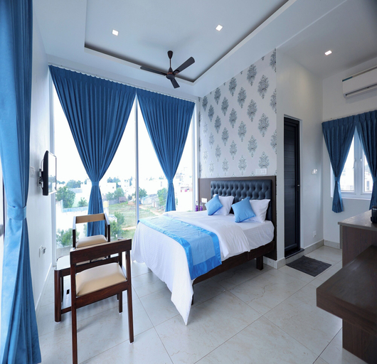 Bedroom 2, Anglo Resort, Puducherry
