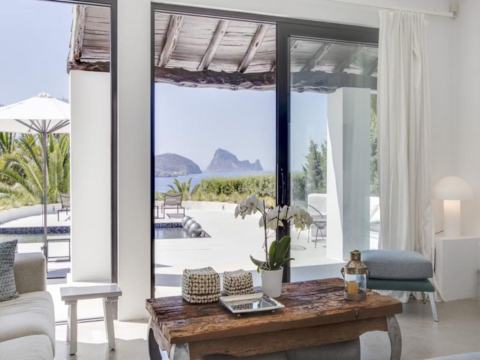 Living area 2, Ibizian Villa With Sea-views, Baleares