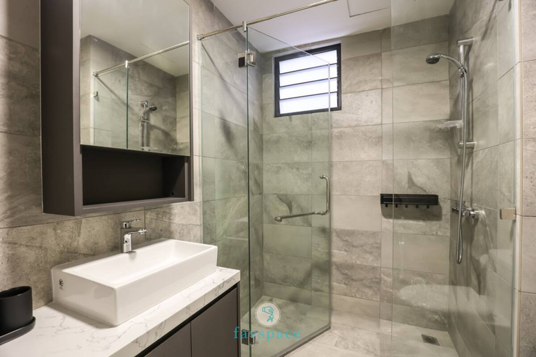 Bathroom 5, Equine Residence (Peaceful studio w Pool for 3 Pax | Seri Kembangan), Seri Kembangan