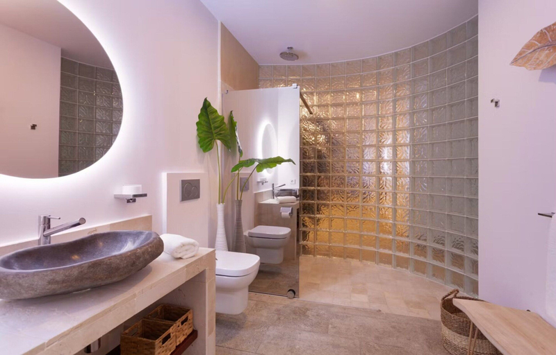 Bathroom 3, Villa With Salt Water Pool, Baleares
